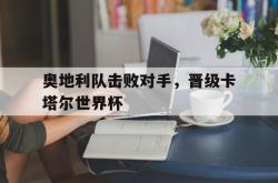 乐鱼体育-奥地利队击败对手，晋级卡塔尔世界杯